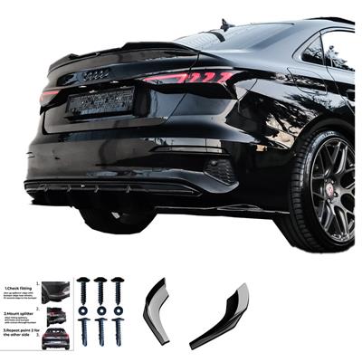 Rear Side Diffusors Audi A3 (8Y) Sedan 2020-2024