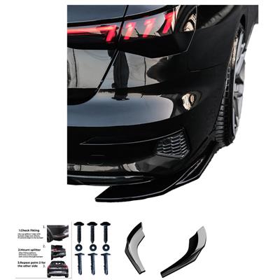 Rear Side Diffusors Audi A3 (8Y) Sedan 2020-2024