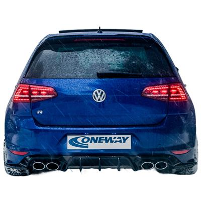 Diffusori laterali posteriori VW Golf VII HB R 2013-2016 - V3 -