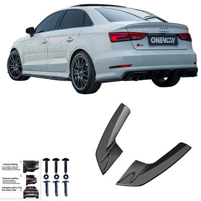 Diffusori laterali posteriori Audi S3 8V Sedan 2013-2016 -
