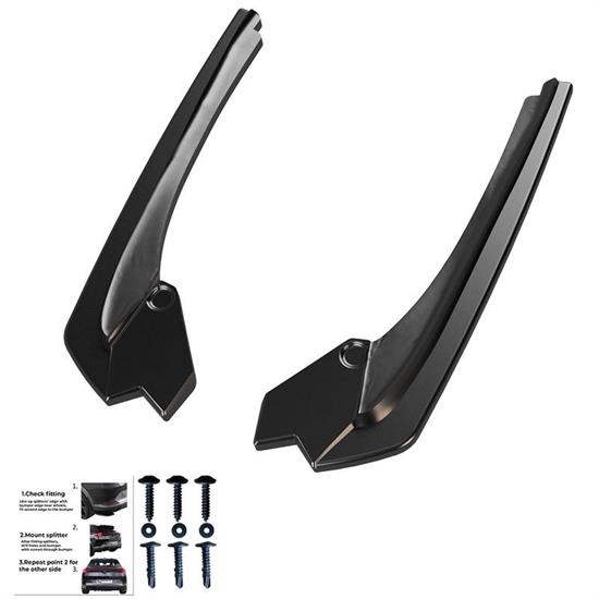 Rear Side Diffusors BMW 3-Series F30 Facelift