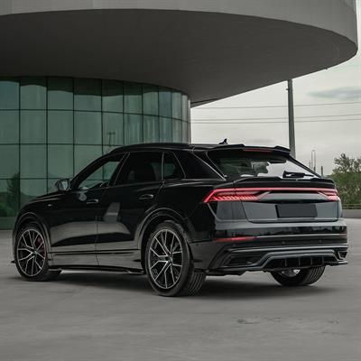 Minigonna paraurti posteriore Audi Q8 S-Line MK1 2018-2023 -