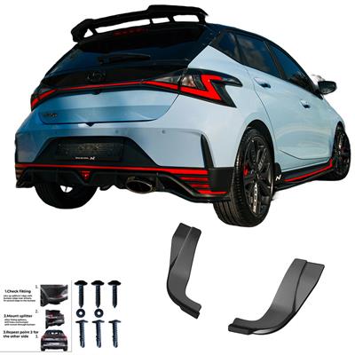 Rear Side Diffusors Hyundai I20 N MK3 2020- -