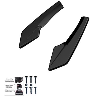 Rear Side Diffusors Audi S3 Sportback 8V