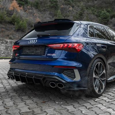 Rear Side Diffusors Audi A3 8Y Sportback S3/S-Line 2020-2024 -