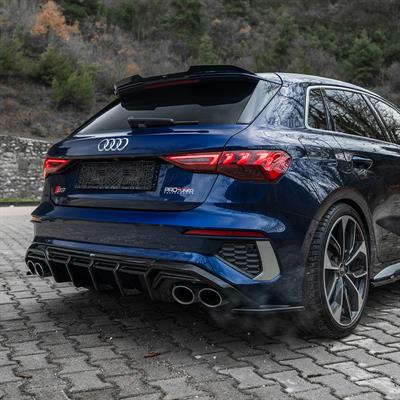 Rear Side Diffusors Audi A3 8Y Sportback S3/S-Line 2020-2024 -