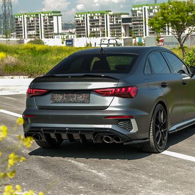 Rear Side Diffusors Audi A3 8Y Sedan S3/S-Line 2020-2024 -