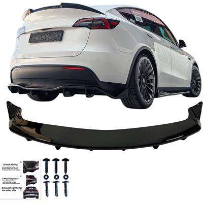 Minigonna paraurti posteriore Tesla Model Y 2019-2025 -