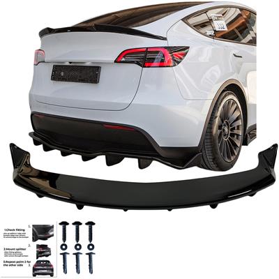 Minigonna paraurti posteriore Tesla Model Y 2019-2025 -