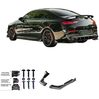 Rear Side Diffusors Mercedes CLA (C118/X118) Coupe/