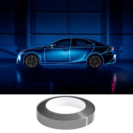 Reflective stripe silver