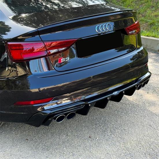 Rear Diffuser Audi S3 Sedan 8V Facelift 2016-2020 -