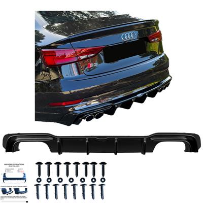 Diffusore posteriore Audi S3 Sedan 8V Facelift 2016-2020 -