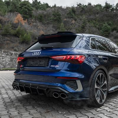 Rear Diffuser Audi A3 8Y S-Line/S3 Sedan/Sportback 2020- -