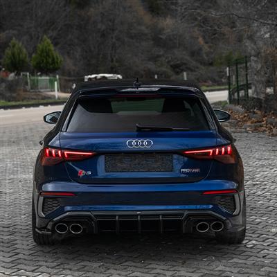 Rear Diffuser Audi A3 8Y S-Line/S3 Sedan/Sportback 2020- -