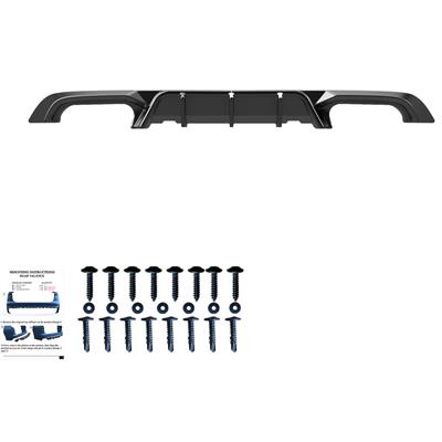 Rear Diffuser Volkswagen Golf VII HB R 2013-2016 -