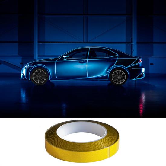 Reflective stripe giallo