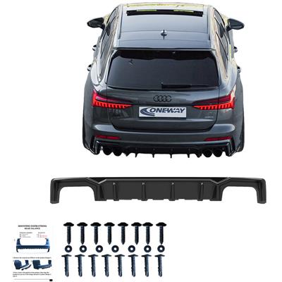 Diffusore posteriore Audi A6 S-Line/S6 C8 (Sedan/Avant) 2018- -