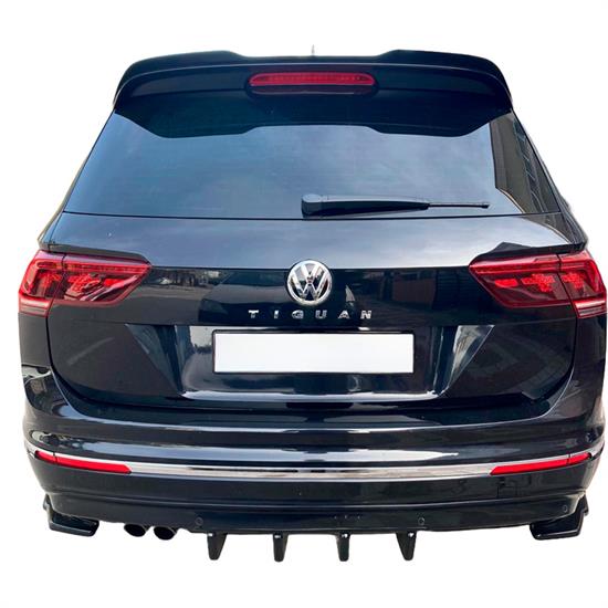 Rear Diffuser Volkswagen Tiguan II Standard/R-Line 2016-2020 -