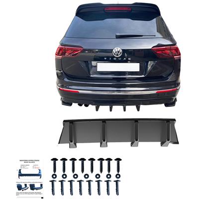 Rear Diffuser Volkswagen Tiguan II Standard/R-Line 2016-2020 -