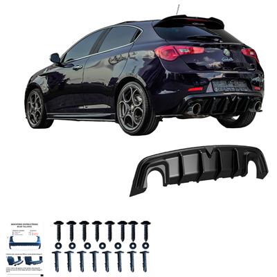 Diffusore posteriore Alfa Romeo Giulietta 2010-2020 - Version 2