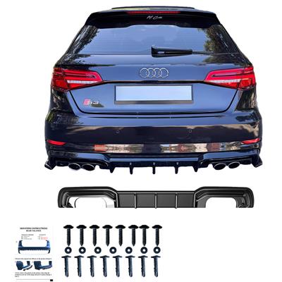 Diffusore posteriore Audi S3 Sportback 8V Facelift 2016-2020 -