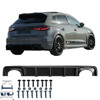 Rear Diffuser Audi RS3 8V Sportback 2015-2016 -