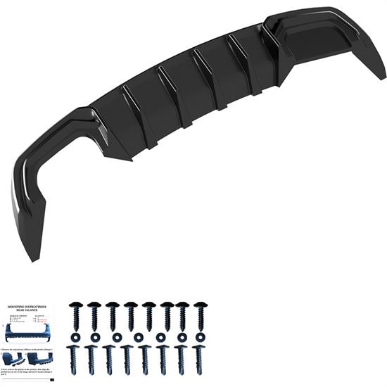 Rear Diffuser Audi A3 (8V) Sedan Facelift 2016-2020