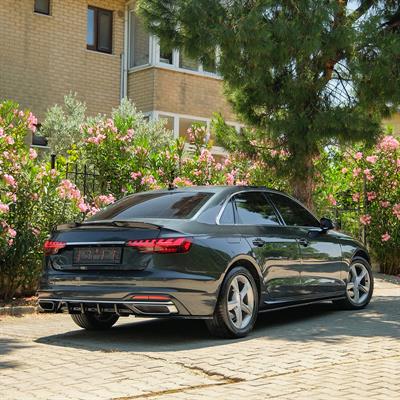 Trunk Spoiler Audi A4 (B9) Sedan Facelift 2019-2024 -