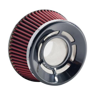 Air Filter single cone ultralight red cotton