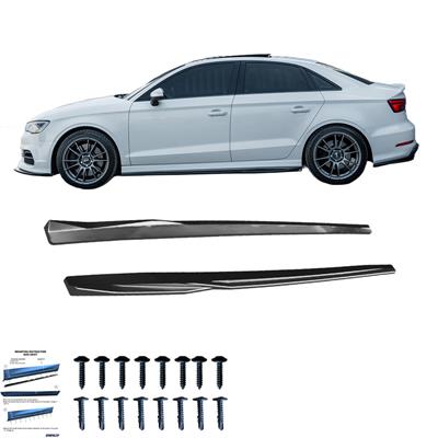 Side Skirts Audi S3 8V/8V Facelift Sedan/Convertible 2013-2020 -