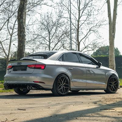 Minigonne laterali Audi A3 (8V) Sedan Facelift 2016-2020 -