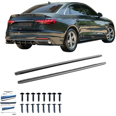 Side Skirts Audi A4 (B9) Sedan/Avant Facelift 2019-2024 -