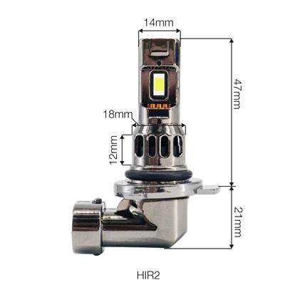 HIR2 Led headlight bulbs iLuz Titan