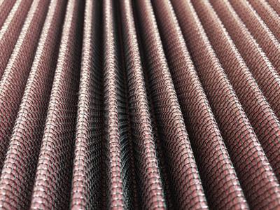 Air Filter single cone red cotton Black Top