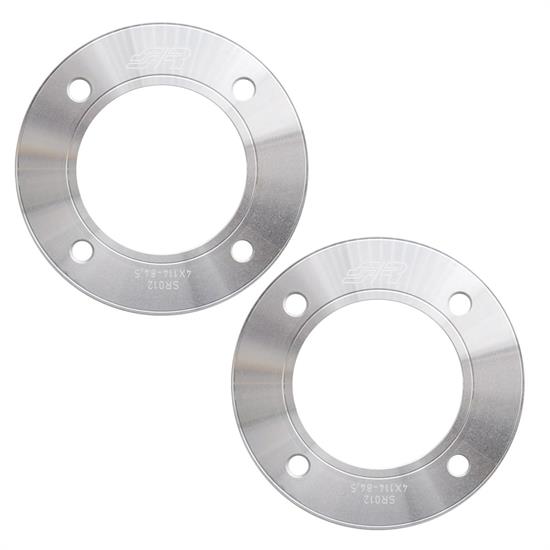 2 wheel spacers aluminium 5mm 4/114 center hole 84,5
