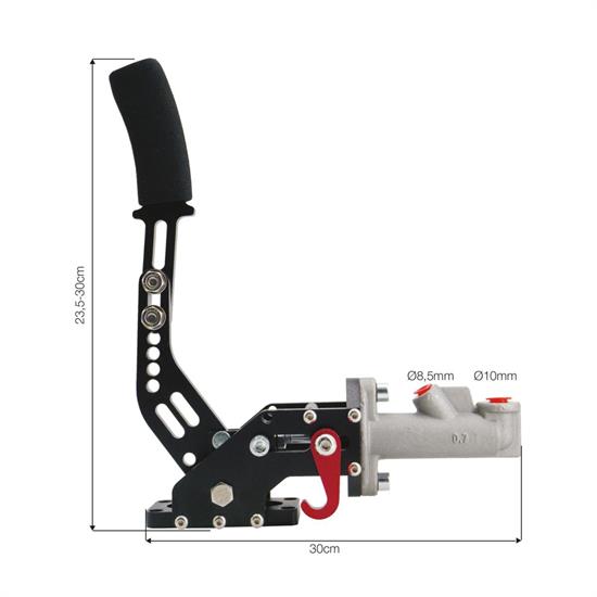 Freno a mano idraulico type 2