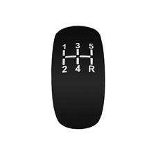 Gears layout for SKIN gear knob