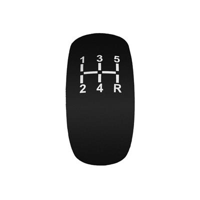 Gears layout for SKIN gear knob