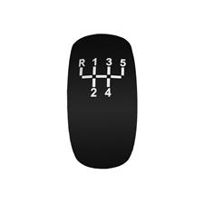 Gears layout for SKIN gear knob