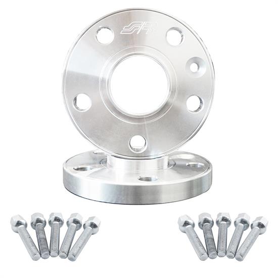 2 distanziali ruota 20mm 5x108 centraggio 65,1 con bulloneria