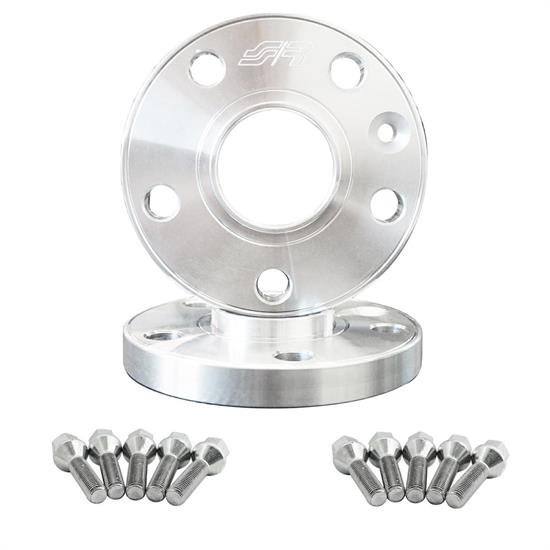 2 distanziali ruota 12mm 5x108 centraggio 65,1 con bulloneria