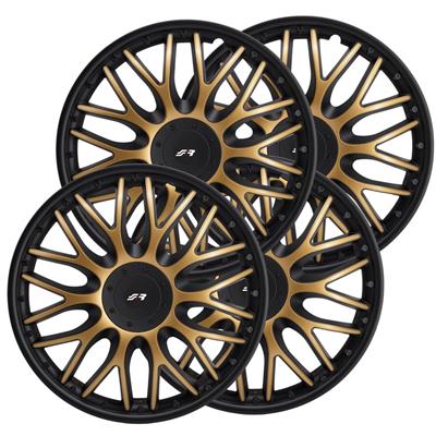 Wheel covers 15 Orden Gold Black