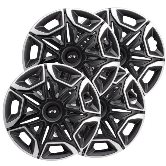 Wheel covers 14 Lazio Carbon Silver Black