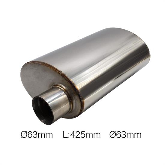 Silenziatore universale id 63mm ovale