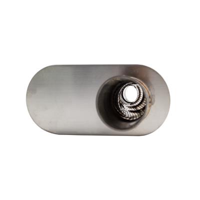 Silenziatore universale id 63mm ovale