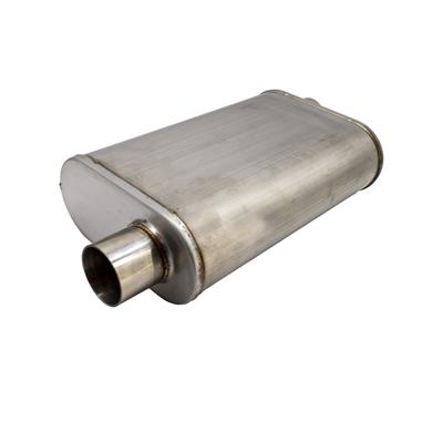 Universal Custom Muffler id 63mm oval