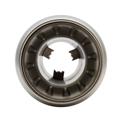 Muffler Tip round id 63mm stainless steel satin