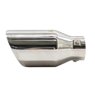 Terminale rotondo id 63mm inclinato acciaio inox