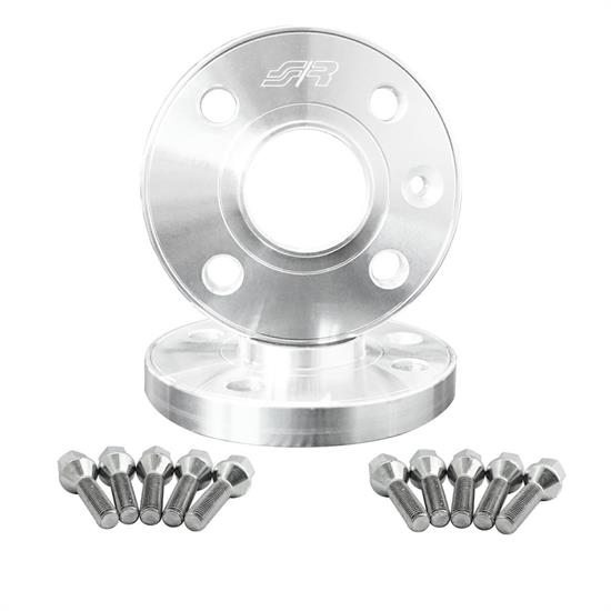 2 wheel spacers 20mm 4x108 center hole 65,1 with bolts